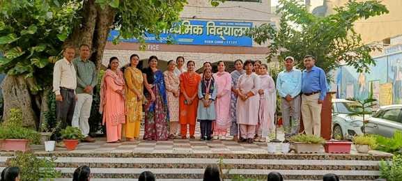 Swati won gold medal in National Karate Championship