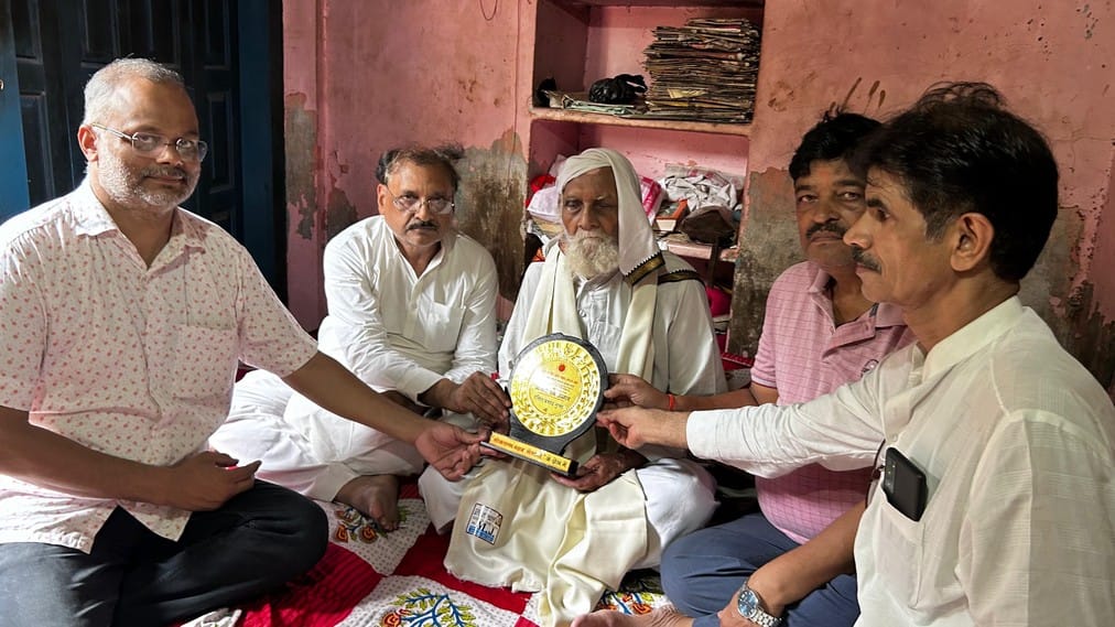 The trade board honored the democracy fighter