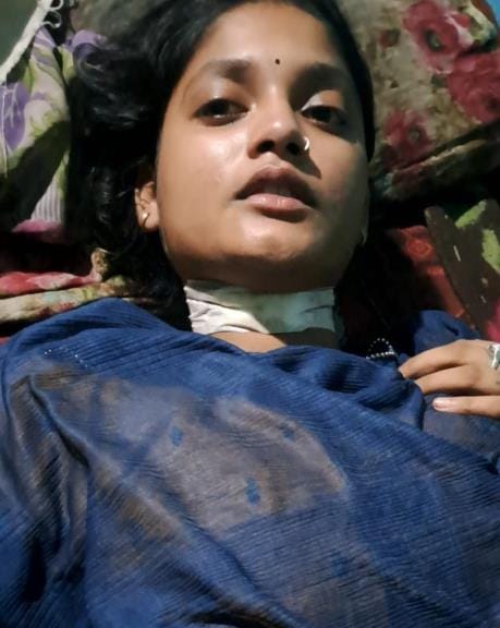 The girl accused him of attacking her neck with a blade