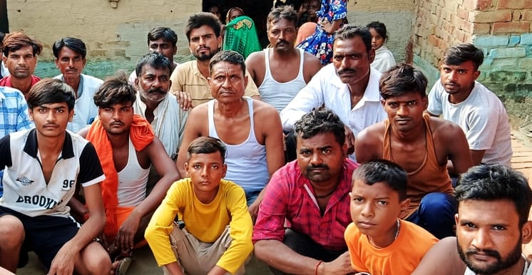 Last rites of father and daughter who died due to electric shock were performed in a sad atmosphere