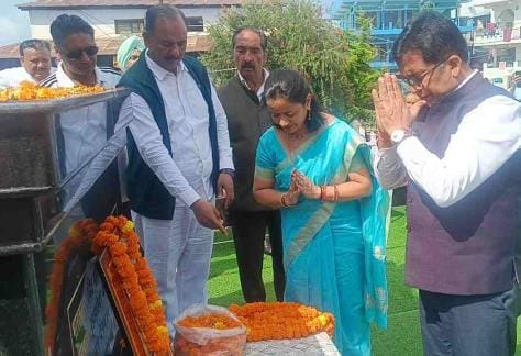 Bharat Ratna Pt. took a pledge to imbibe the ideals of Pant