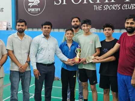 Faridabad boys team won the title