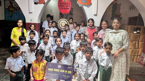 The club celebrated International Literacy Day