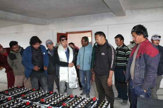 15 kW solar power plant inaugurated in Urgo, Phobrang to promote clean energy
