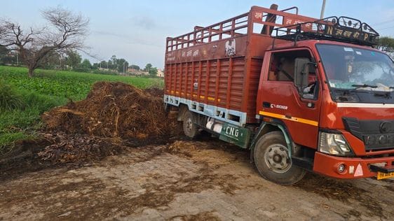Dirt dumped on the roadside, video submitted to municipal officials