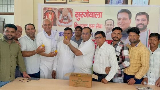 Laxmi Chand became the chairman of the District SC Department of Congress