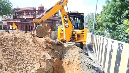 Rajasthan News: Investigation begins into Ajmer Ram Setu elevated road collapse, MNIT team excavates