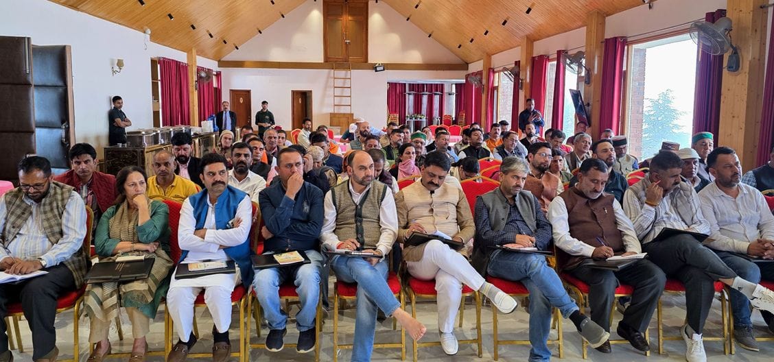 BJP District Mahasu meeting held in Theog