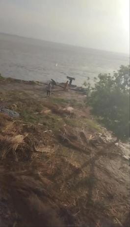 Water level decreased by 35 cm in 24 hours, flood threat averted, erosion continues