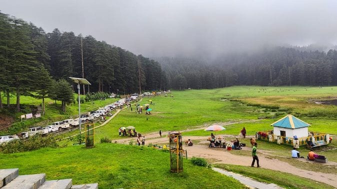 As soon as the weather cleared, Khajjiar regained its charm