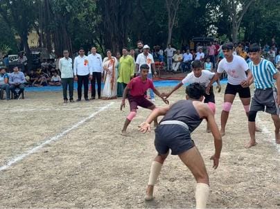 Mahavir College and GGIC won Kabaddi