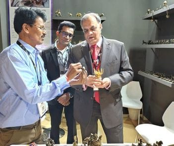 Kulpahar's Manmohan's artworks displayed in Saudi Arabia