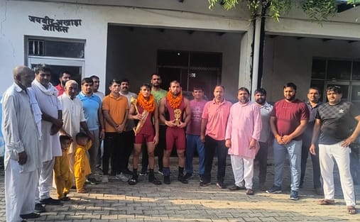 Bahadurgarh wrestlers shine in Chhattisgarh, hoist their flag