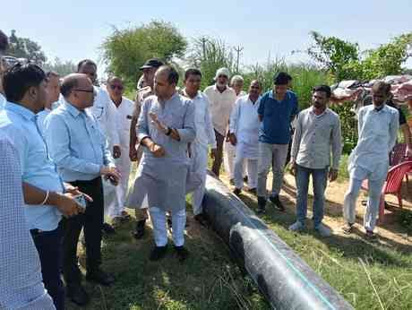 DC sahab, there is a drinking water crisis due to waterlogging, please solve it