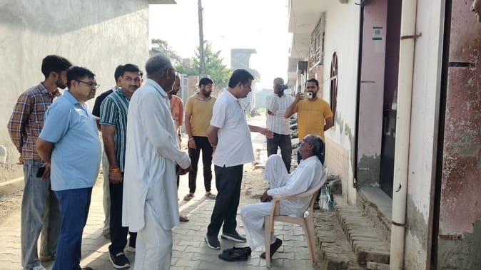 Drain water was going into the recharge bore, DMC gave instructions to remove it