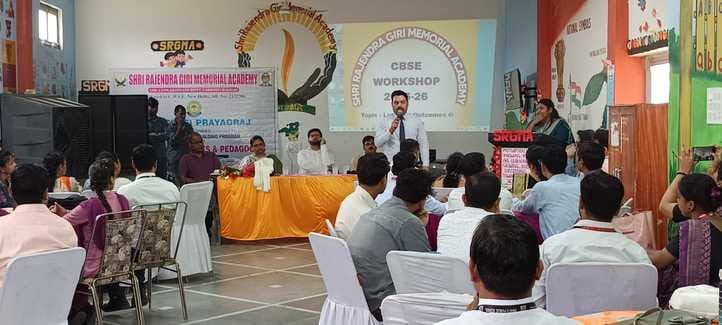CBSE workshop held at Rajendra Giri Memorial Academy