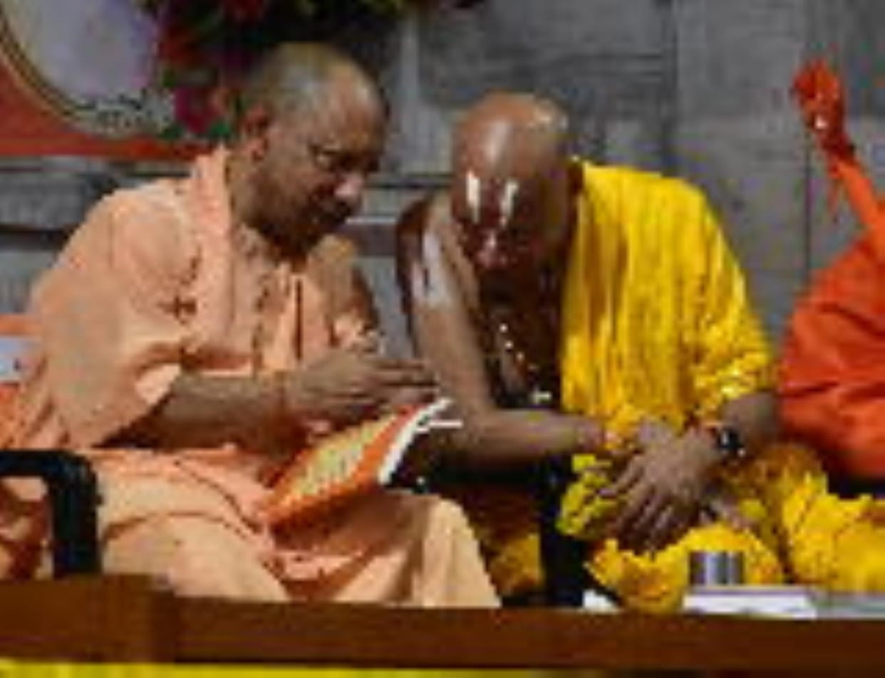 Gorakhpur News: The feeling of devotion towards Sanatan Dharma in every situation is the real essence of Shrimad Bhagwat Katha