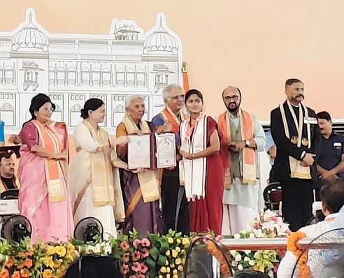 Three students of YDC got four gold medals in the convocation ceremony