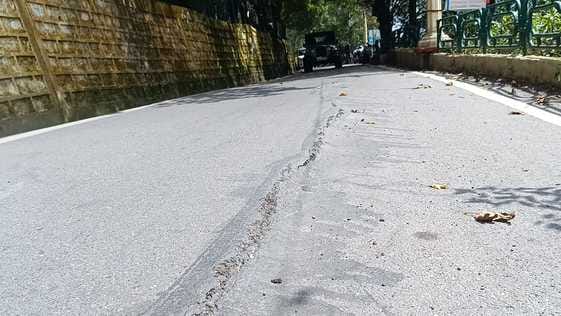 Lower Mall Road needs temporary treatment before permanent treatment
