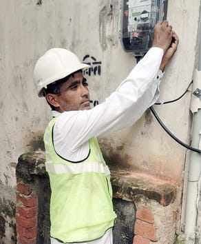 Only 15 thousand smart meters were installed in the city in nine months