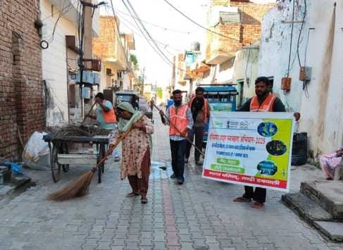 Municipal council teams made people aware about cleanliness
