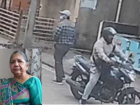 The 70-year-old woman's jewelry was blown away, the priest and the watchman did not even notice.