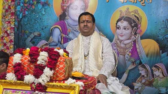 Bhagwat satsang makes us aware of karma: Radhe-Radhe Maharaj