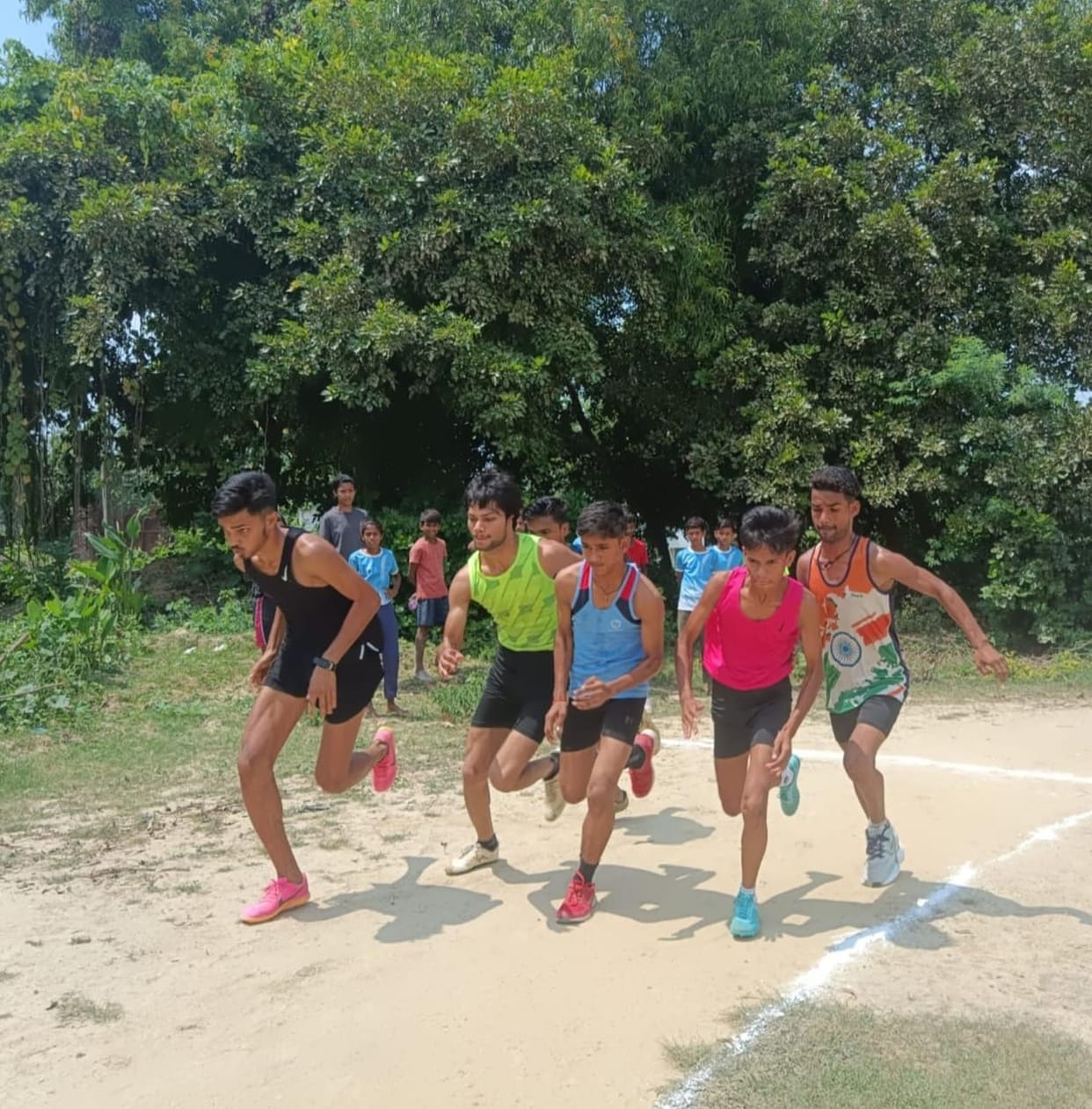 Trial for athletics players