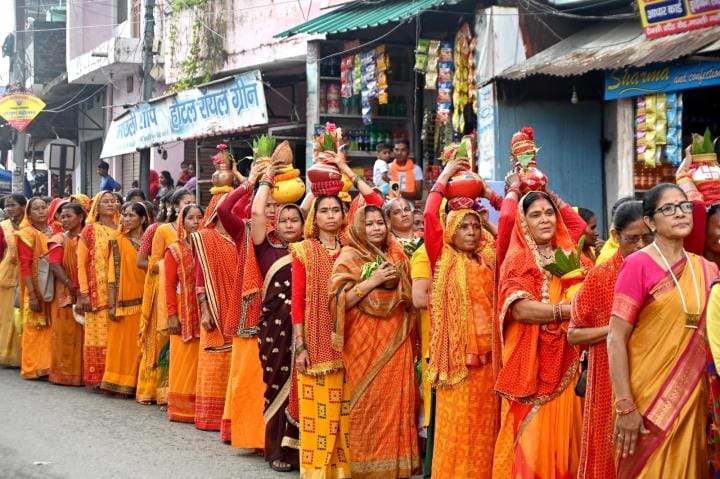 Kalash Yatra taken out from Chakarpur to Tanakpur