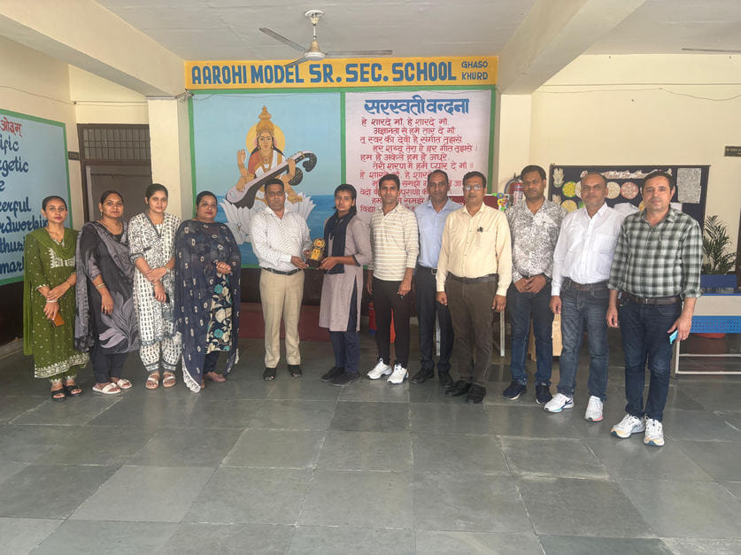 Disha won silver medal in boxing at state level