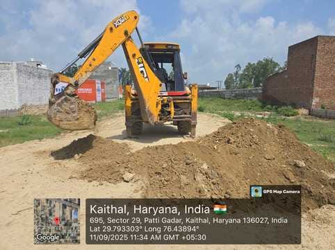 DTP demolished the construction of two colonies in Patti Gaddar