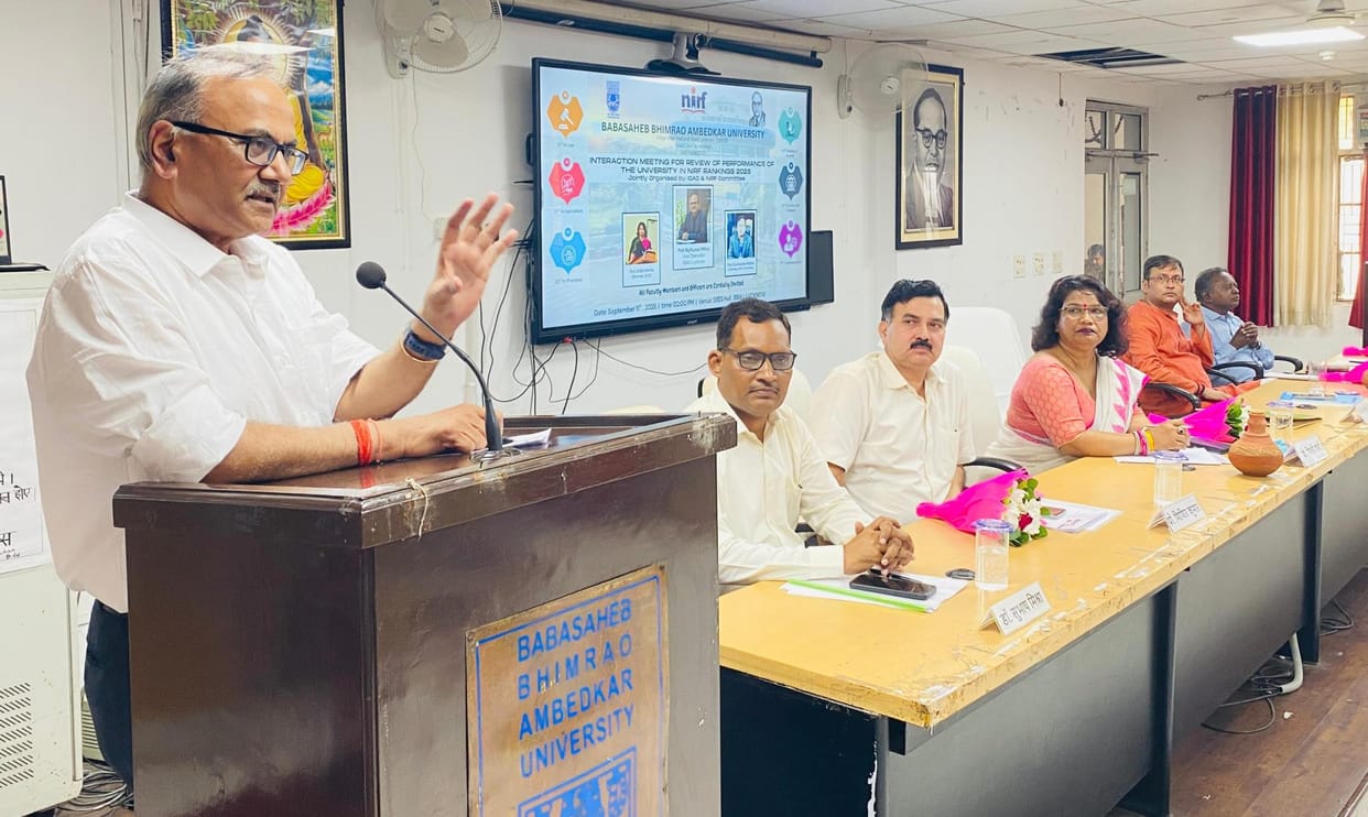 There will be strict monitoring of research in BBAU, innovation will be encouraged