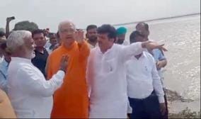 Now the tension between the two BJP leaders is visible on the ground as well