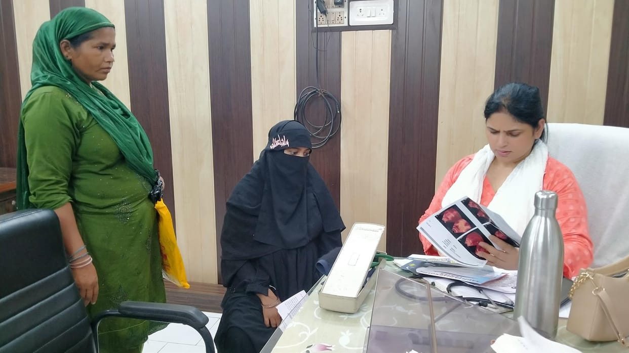 Women will be examined by running a campaign from village to village