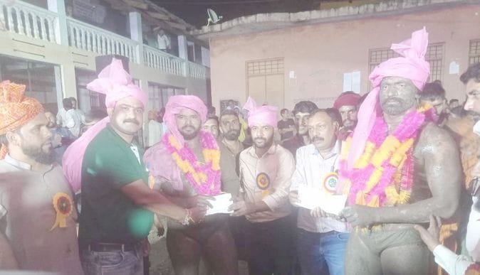 Sharif wrestler of Malerkotla won big Mali