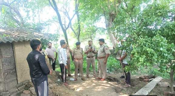 The animal was beheaded, its remains were found some distance away from the house