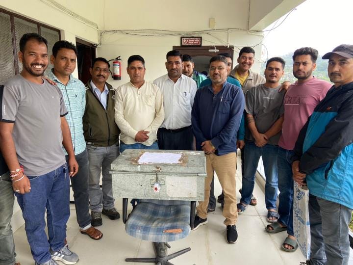 Contractors boycotted the tender process at the PWD office