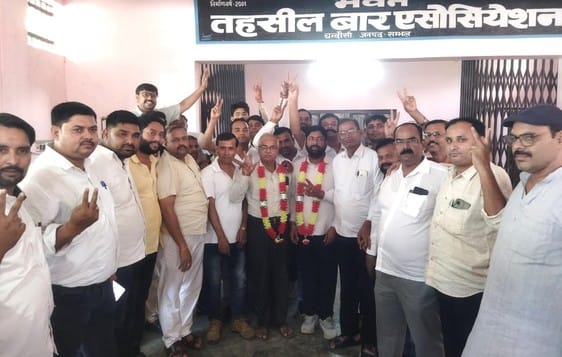 Kalyan Singh became the president of Tehsil Bar Association and Dilip became the secretary