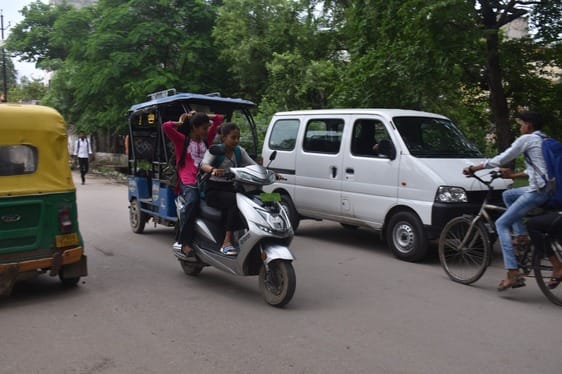 If you don't wear a helmet, then bear the burden of fine and cancellation of driving license.