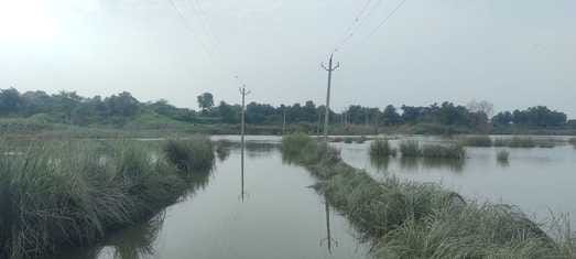 Sikrodi and Badera roads are open, water still remains in Gauhanikalan