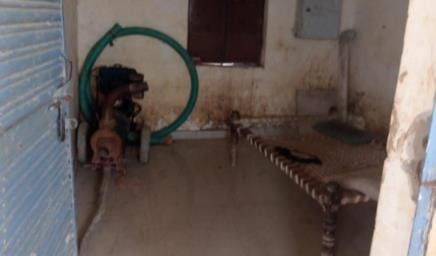Three rooms of Panchayat Bhawan are locked, one is occupied by the watchman