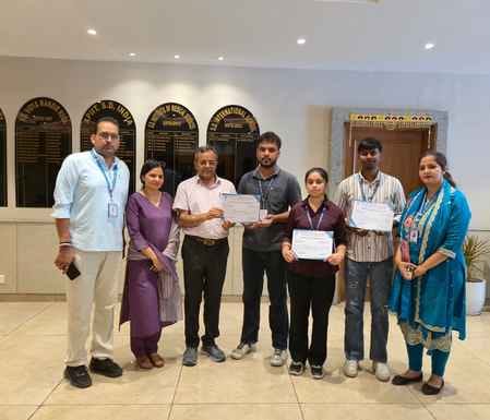 SD College won the district level science quiz competition