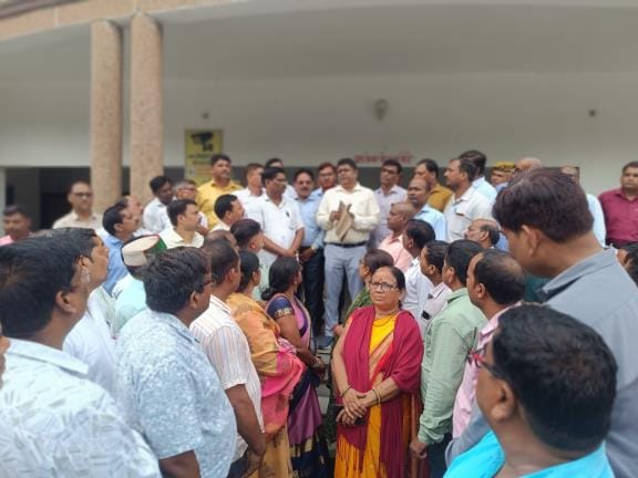 Demonstration done for freedom from teacher eligibility test
