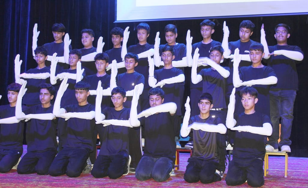 Meritorious students were honoured with awards