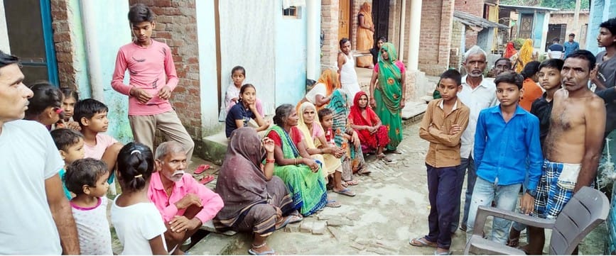 A family destroyed in an accident... mourning spreads in the village