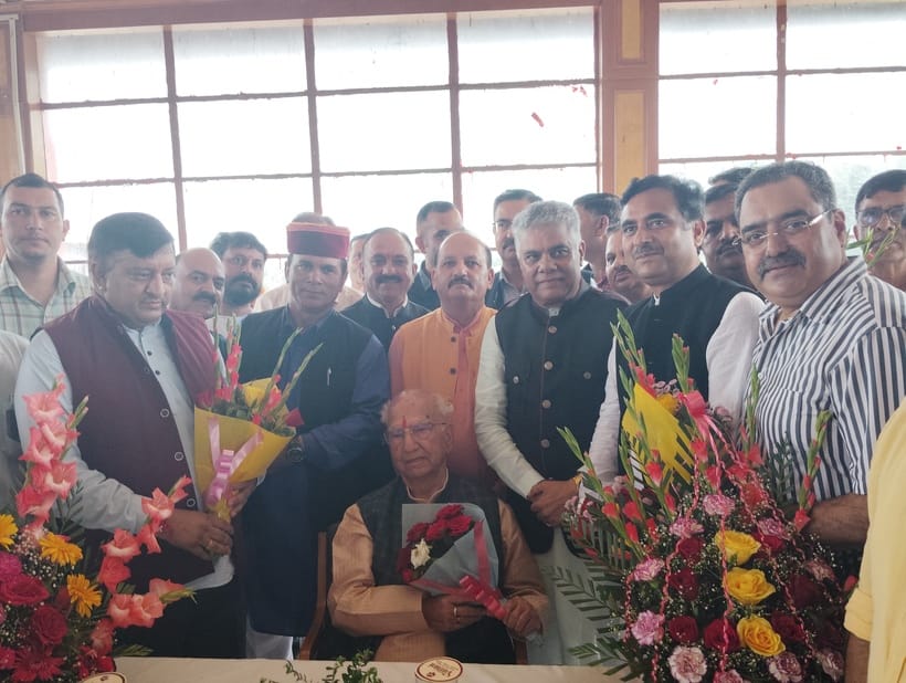 Former CM Shanta Kumar celebrated his 92nd birthday with simplicity