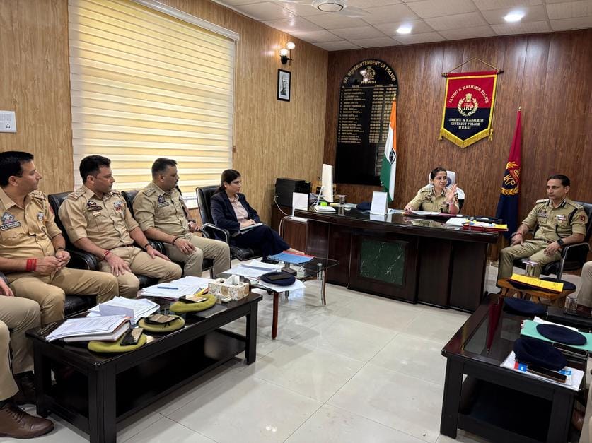 Reasi, DIG Sara Rizwi, Held Meeting, DPO