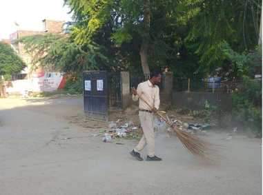 The importance of cleanliness was explained to students in schools