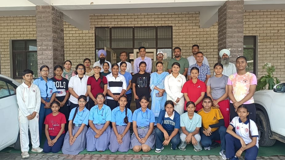 42 players left for state level school sports competition42 players left for state level school sports competition