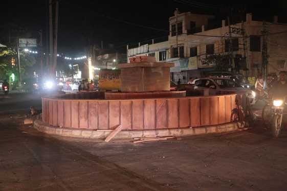 Beautification of Shaheed Bhagat Singh Chowk started